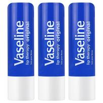 Vazelino lūpų terapijos lazdelė 4,8 g, originali, 4,8 g, 3 vnt blue