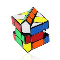 Magiškas kubas 3x3x3 Be lipdukų Stilingas kubas Pradedančiojo magiškas kubas Naujas sensorinis edukacinis kubas 3D dėlionė Sklandus sukimasis Vaikams Senjorams Praleisti laiką Kelionė black
