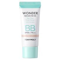 Tony Moly Wonder Tea Tree Pore Cover BB Cream SPF50+ PA+++ 30ml, 21 Skin Beige, 1 unit white