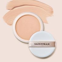 Saint Franc Skin Treatment Peach Pact Refill, 1 piece beige
