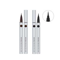 Missha Natural Fix Brush Pen Liner 0.6g, black, 1 piece white
