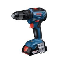 Bosch Professional 18V Cordless Vibrating Driver Drill 2 carrying case (2.0Ah pieces, charger, included) GSB18V-55 mėlyna