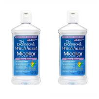 TN Dickinsons Witch Hazel micelinis makiažo valiklis 473mL x 2 blue