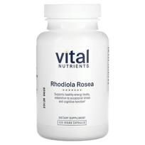 Vital Nutrients, Rhodiola Rosea, 400mg, 120 Veggie Capsules (200mg per capsule)