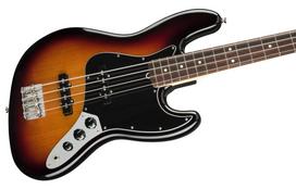 Fender elektrinis bosas American Performer Jazz, Palisandras, Sunburst, Bosas®, Grifas, 3 spalvų