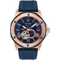 BULOVA laikrodis, automatinis apvyniojimas mechaninis Marine Star Marine Star 98A227, importuotas [Bulova] vyriškas [įprastas produktas]