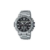 Casio Business Casual Saulės energija maitinamas Klasikinis rodyklinis Dvigubo ekrano ciferblatas Atsparus vandeniui Mechanizmas Kvarcinis mechanizmas Japonų ir Korėjiečių laikrodis GST-B300SD-1A juoda