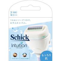 sic japan Cic. INTuition moist skin, 3 replacement blades Replacement blades for women Women's Razors When replacing the blade, be careful not to inju