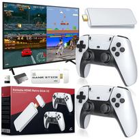 Retro žaidimų konsolė ARSA GO su 2 belaidžiais valdikliais ir HDMI jungtimi