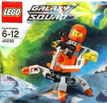 Lego Galaxy Squad Mini Mech 30230 Lego Galaxy Squad yellow