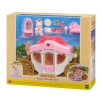 Sylvanian Family Baby Princess Magic Carriage Fig. 5543, 1 vnt, populiarūs Korėjos žaislai gray