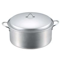 CAPTAIN STAG Akmens krosnyje keptas bulvių puodas 26 cm (su 2 kg akmeniu) M-5558 white