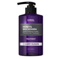 Kundal Honey & Macadamia Hair Treatment Cherry Blossom Fragrance, 500ml, 2 units gray