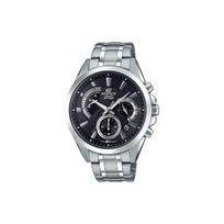 CASIO vyriškas EDIFICE juodas laikrodis EFV-580D-1A EFV-580D-1A Silver Black Watch Dial black