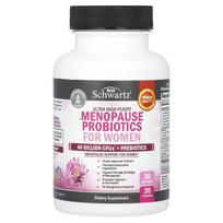 BioSchwartz, itin grynas, moterų menopauzės probiotikas, 30 kapsulių