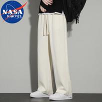 NASA MARVEL Men's Straight-Leg Casual Pants 4XL abrikosas