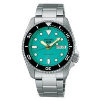 Seiko SEIKO laikrodis automatinis apvyniojimas (su rankine apvija) Užjūrio modelis SKX berniuko dydžio smaragdo žalia SRPK33K1 vyriška [prekė] sidabras