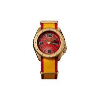 SEIKO Street Fighter Series Street Fighter Zangief Limited Edition Automatic Nylon Strap Men's Watch Red Dial SRPF24K1-ZANGIEF