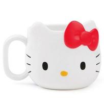 Hello Kitty puodukas veidui, raudonas, 1 vnt white