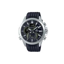 CASIO Men EDIFICE 48.7mm Black Watch ECB-30P-1A ECB-30P-1A Black Strap black