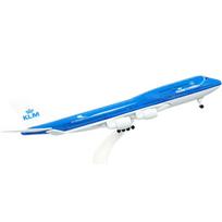 KLM Boeing 747 lieto metalo lėktuvo modelis (20 cm) blue