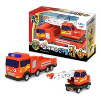 [pororomall] Tayo Specialus Mažasis Autobusiukas Draugai Dvigubas Rinkinys 3_Gaisrinis black