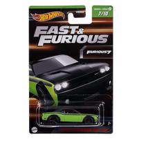 Hot Wheels Dodge Challenger Drift Car Fast Furious 7 – & (7/10) gray