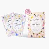 YUNOHANA Beppu Onsen Mineral Bath Salts Small Pack (60g x 2) white