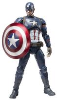 TAMASHII NATIONS Kapitonas Amerika 150mm dažyta judama figūrėlė S.H.Figuarts (Pilietinis karas) apytiksliai. ABS ir PVC black