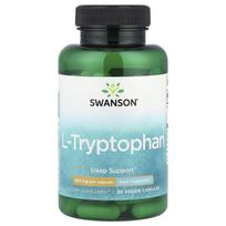 „Swanson“, l-triptofanas, 500 mg, 90 augalinių kapsulių