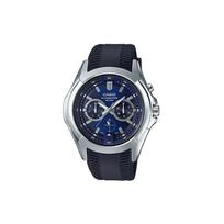 CASIO Men Standard Series Blue Watch MTP-E204-2AVDF MTP-E204-2AVDF Blue Dial black