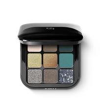 KIKO Milano Glamour Multi Finish Eyeshadow Palette 06 Green Vibe black
