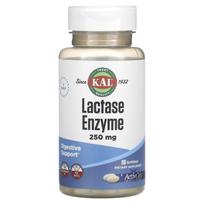 KAL, lactase enzyme, 250 mg, 60 softgels (125 mg per softgel)