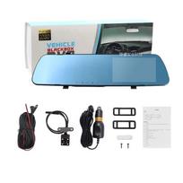 Rearview Mirror Dual-Lens HD Dash Cam CN plug (adapter included)