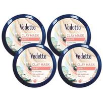 Vietnam Vedette Pearl Clay Mask 145g x 4 packs beige