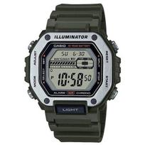 Casio Vyriškas MWD-110H-3AJF [Casio Collection daugiafunkcis skaitmeninis laikrodis] Kvadratinis laikrodis juodas gray