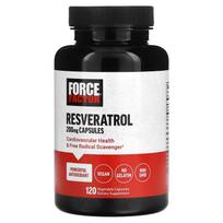 Force Factor, Resveratrol, 200mg, 120 Veggie Capsules