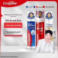 Colgate Brightening & Cavity Protection Toothpaste red