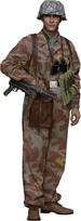 H3 Models WW2 German Officer with MP40 Normandy Resin Kit HS16142 1/16 Waffen-SS black