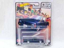 Unopened Hot Wheels Premium CUSTOM 93 NISSAN HARDBODY D21 Custom Nissan Hardbody 38 BOULEVARD (SQ183) blue