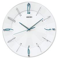 Seiko Laikrodis Sieninis Laikrodis Radijo Analoginis Baltas Perlas KX214W SEIKO Skersmuo x 32.7 4.6cm white