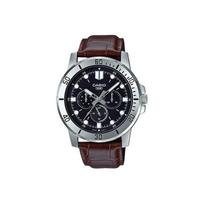 CASIO Men Standard Series 49mm Black Watch MTP-VD300L-1E MTP-VD300L-1E Black Dial black