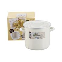 Pearl Metal Storage Container Stock Pot 20cm Enamel Stream 5.8L HB-4916 dramblio kaulas