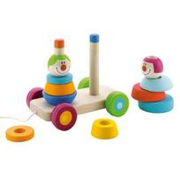 Sebi Pierrot Tower Stacking Full Long, 18x15x13cm, Select this product, 1 piece, Korean baby products beige