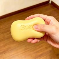 Squishy Simulation Soap Stress Ball Fidget Sensory Toy Soft Slow Rebound Squeeze Toy Asmr Anti Stress Toy For Adults Party Gift brown