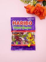 Haribo laimingi vynuogių želė saldainiai 100g 1ea purple
