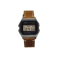 CASIO Unisex YOUTH Black Watch A158WA-1(Watch3--) Regular Watch Box black