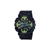 Casio G-SHOCK serija teminė serija madingas gatvės šaunus pažangus klasikinis rodyklinis dvigubo ekrano ciferblatas sportinis vandeniui atsparus kvarcinis mechanizmas GA-110LY-1A juoda