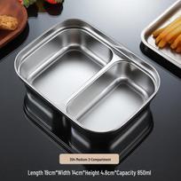 Portable Student Lunch Box gray