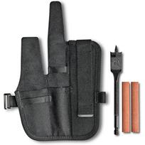 VICTORINOX Venture Pro Kit Swiss Army Knife, Multi-functional Knife for Outdoor Camping, Includes Venture Pro Carry Case, Flat Drill, and Sharpening S black
